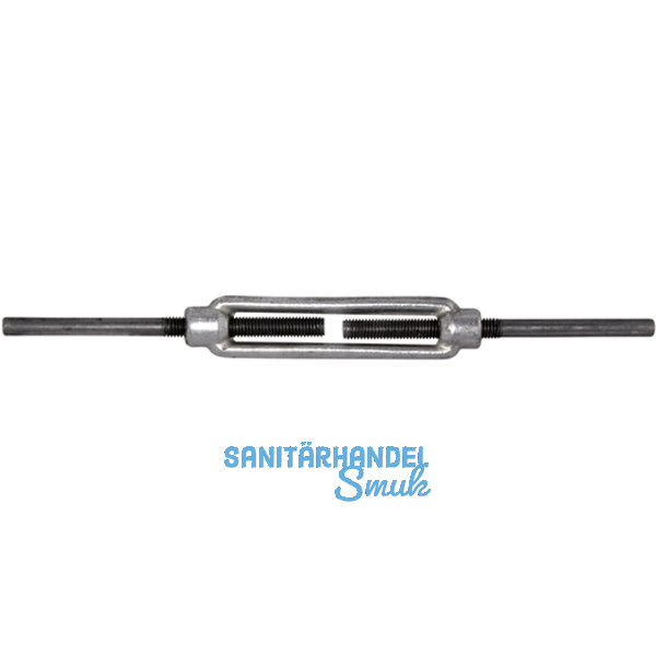 DIN1480 M36 Spannschloss mit 2 Anschwei�enden, K�rper verzinkt