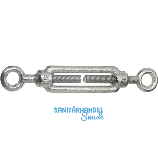 DIN1480 M30 verzinkt Spannschloss mit �sen