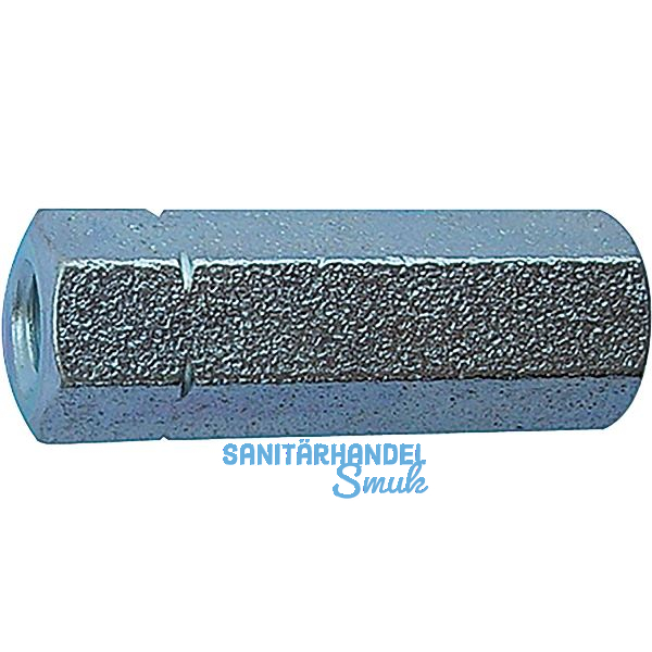 DIN1479 M20x 95 verzinkt Spannschlossmutter aus Stahl
