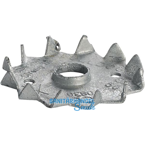 SIMPSON Bulldog C2-75 E 75/M16 feuerverzinkt einseitiger Scheibend�bel mit Z�hne