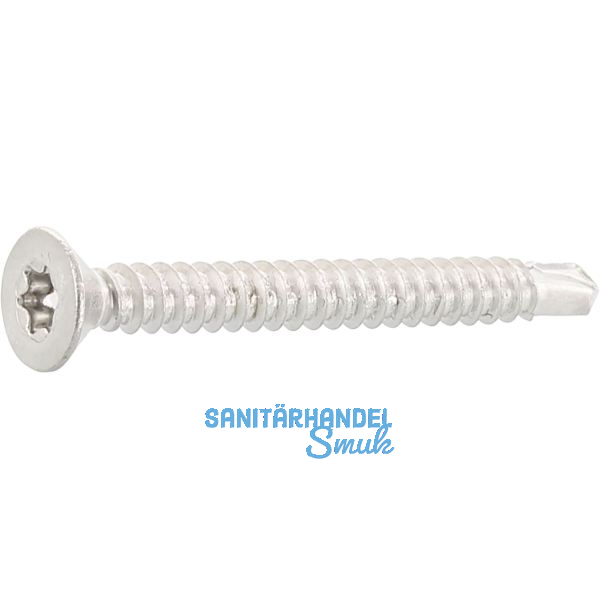 DIN7504O 4.2x 38 Torx20 Edelstahl A2 Senkkopf-Bohrschraube