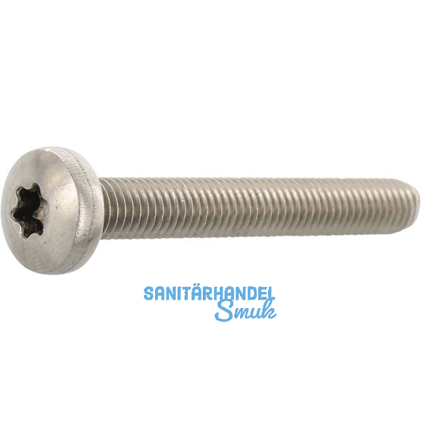 ISO14583 M 5x 20 Torx 25 Edelstahl A2 Linsenschraube (~DIN7985A)