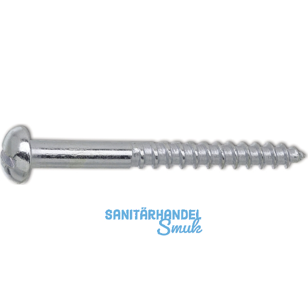 DIN 96 3x 40 Edelstahl A4 Holzschraube Halbrundkopf mit Schlitz