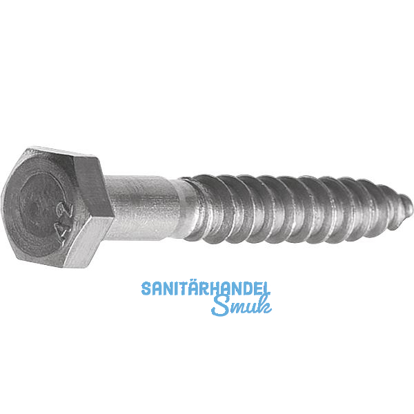 DIN571 12x180 Edelstahl A2 Gestellschraube (Schl�sselschraube)