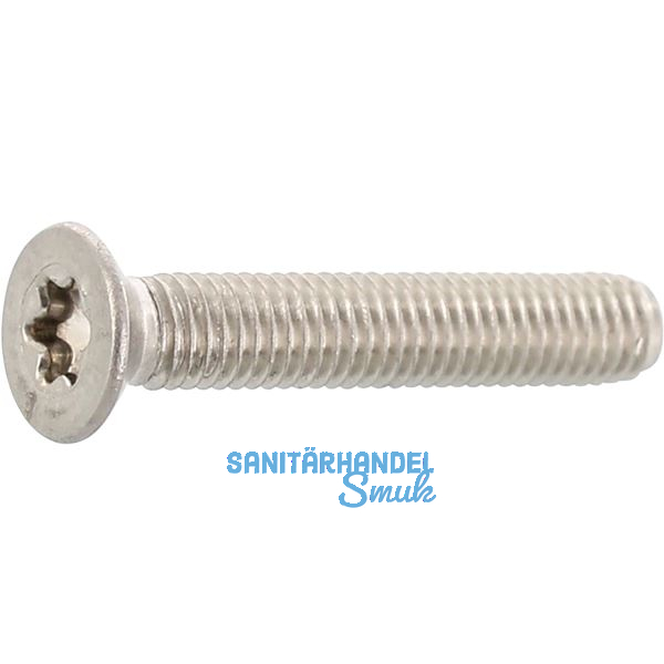 DIN7500ME (MT) M 6x 12 Torx 30 Edelstahl A2 gewindefurchende Senkschr.