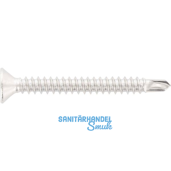 DIN7504O 4.8x 38 TX25 Edelstahl martensitisch Senkkopf-Bohrschraube Form O