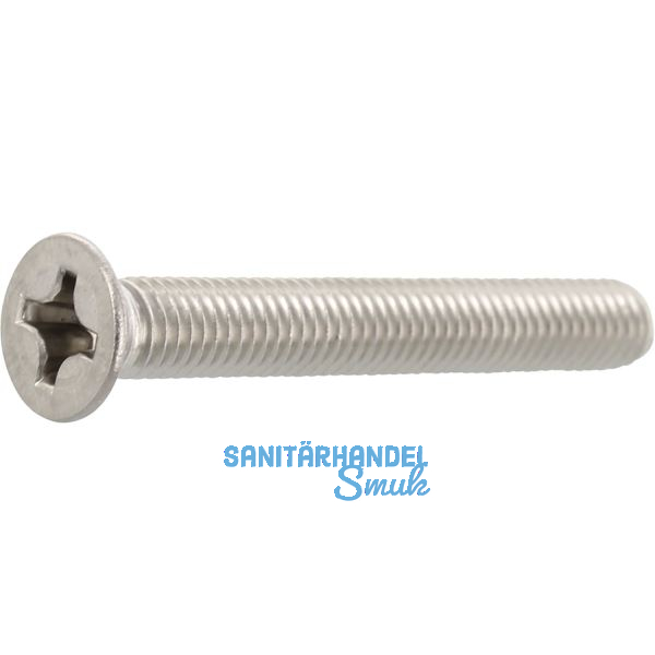 ~ISO7046-2 M 4x 16 Phillips Kreuzschlitz Edelstahl A2 Senkschraube (DIN965A)