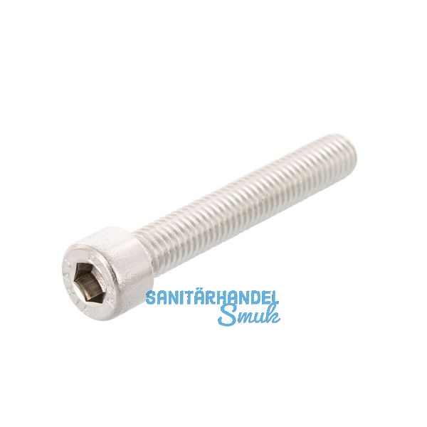 ISO4762 M12x 30 Edelstahl A2-70 Zylinderschraube mit Innensechskant (DIN912)