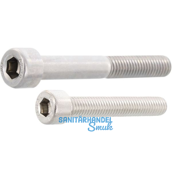 ISO4762 M 6x 70 Edelstahl A4-70 Zylinderschraube mit Innensechskant (DIN912)