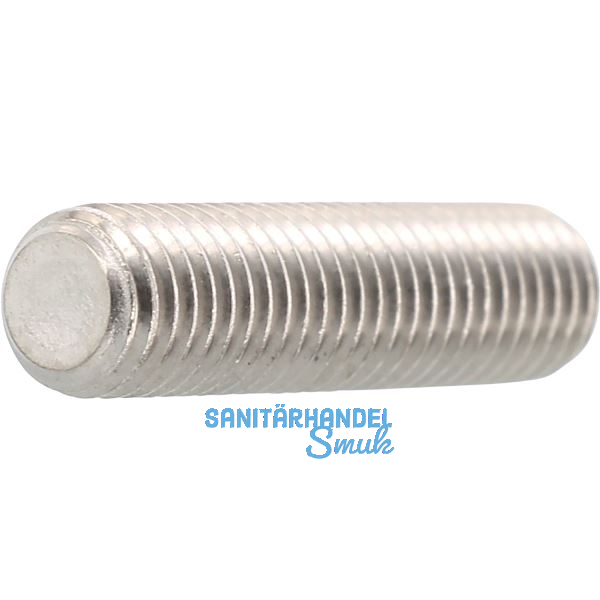 ISO4026 M 2x 3 Edelstahl A4 Gewindestift mit Kegelkuppe Innensechskt (DIN913)