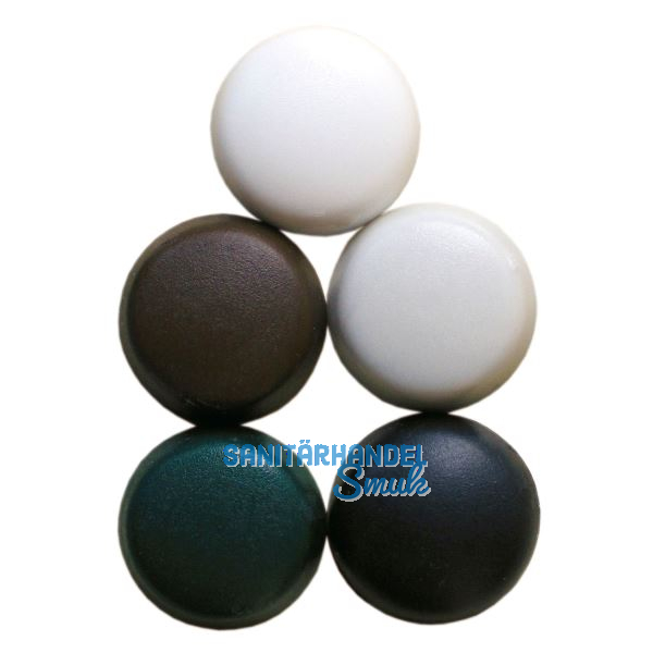 PVC Abdeckkappe wei� RAL 9016 / Gro�packung