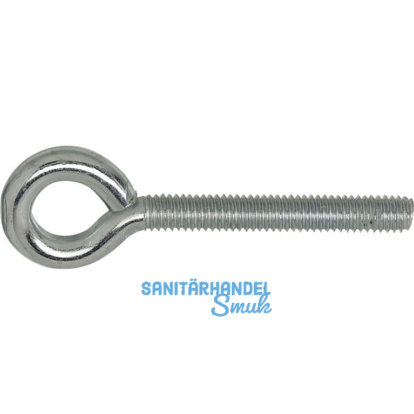 Ringschraube mit metrischem Gewinde M 6x30 Edelstahl A2