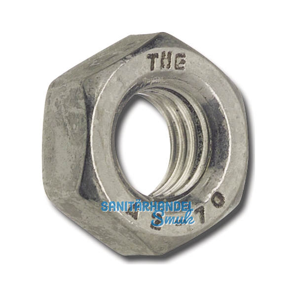 ISO4032 M20 Edelstahl A2 Linksgewinde-Sechskantmutter