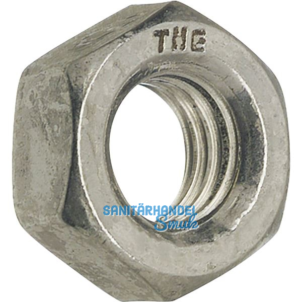 DIN934 M24x1.5 Edelstahl A4 Feingewinde-Sechskantmutter