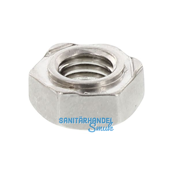 DIN929 M12 Edelstahl A2 Sechskant-Schwei�mutter