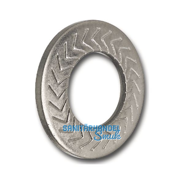 SKS M 4 Edelstahl A4 Sperrkantscheibe f�r normale und kleine Kopfauflagen