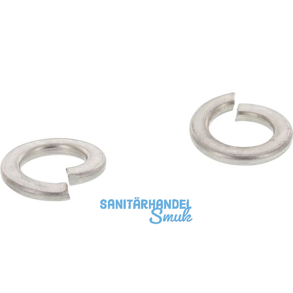 DIN127B M10 Edelstahl A5 Federring mit glatten Enden
