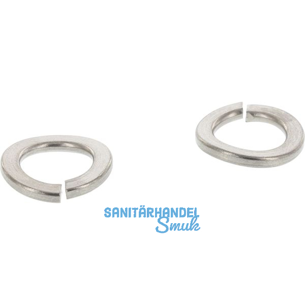 DIN128A M 5 Edelstahl A1 1.4310 Federring gew�lbt