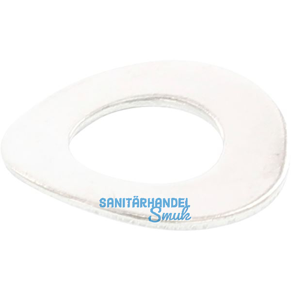 DIN137B M 6 Edelstahl A1 1.4310 Federscheibe gewellt