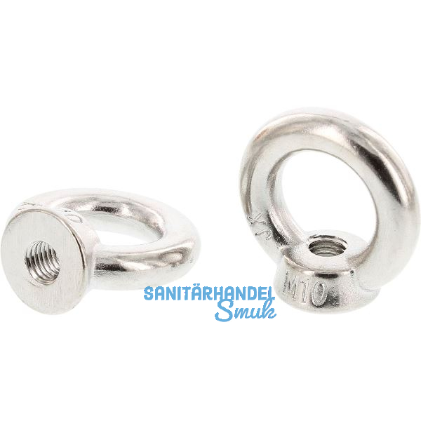 Ringmutter DIN582 M12 Edelstahl A4 mit CE Kennzeichen