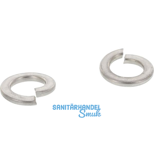 DIN127B M 3 Edelstahl A4 Federring mit glatten Enden