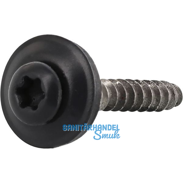 Spenglerschraube 4.5x 65 TX20 Edelstahl A2 Kopf beschichtet RAL7016 anthrazit