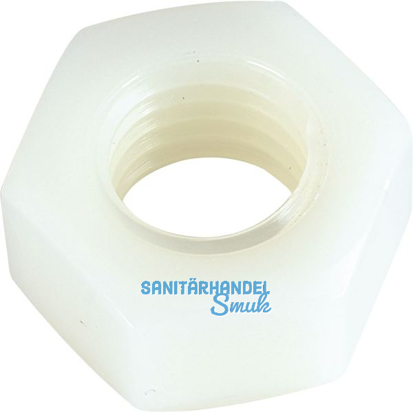 DIN34814 M 4 PA 6.6 Polyamid natur Sechskantmutter (~ISO4032/~DIN934)