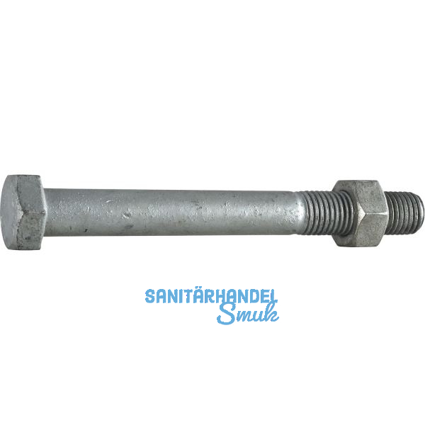 SRUBENA SB-Schraube EN15048-1 8.8U M24X 90 TG feuerverzinkt