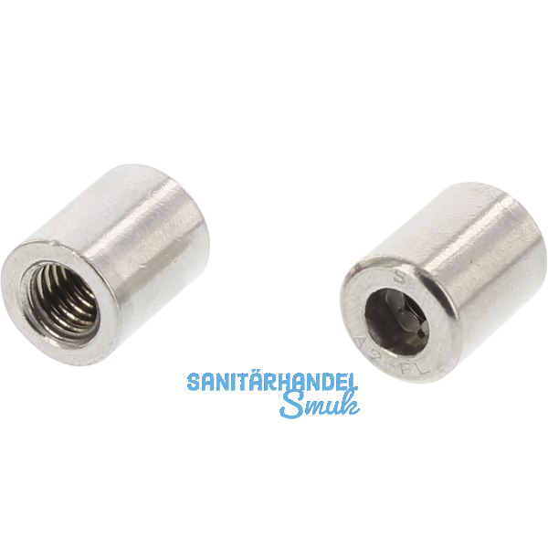 Distanzbuchsen rund ISK M 8x 16 - Edelstahl A2