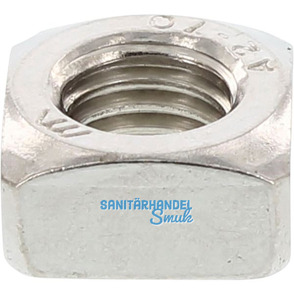 DIN557 M 8 Edelstahl A4-80 Vierkantmutter