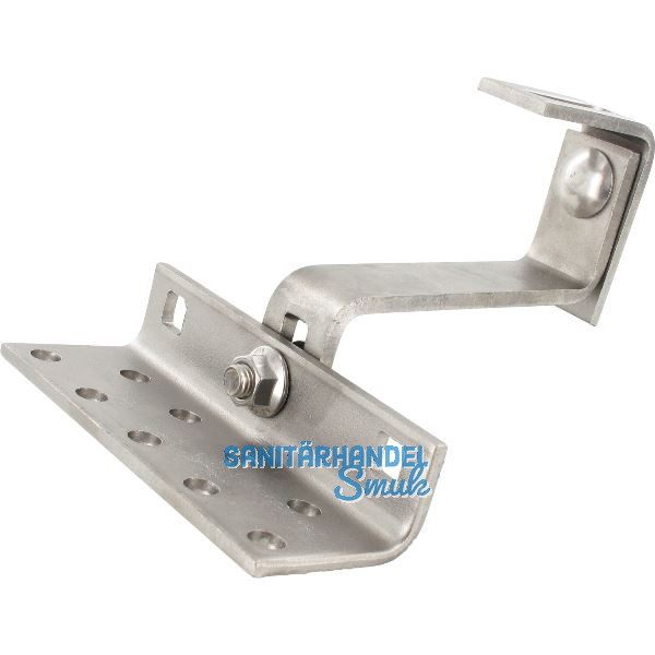 Vario-Solardachhaken 140X56X5/6 mm Edelstahl A2