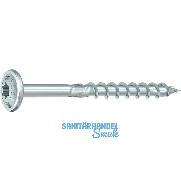 HECO-Topix-plus Holzbauschraube Tellerkopf 10.0x220 TG TX40 verzinkt