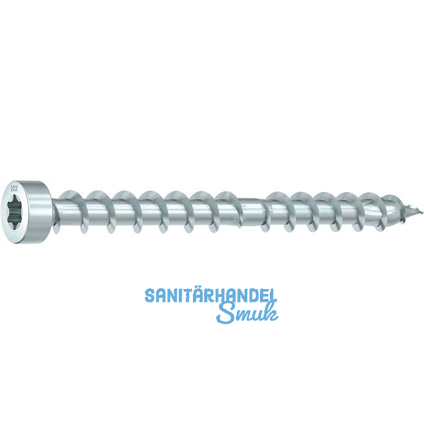 HECO-CC Holzbauschraube Zylinderkopf 6.5x100 TX30 verzinkt-blau mit Bewertung