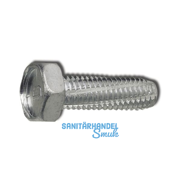 DIN7513A M 8x 25 verzinkt Gewindeschneidschraube mit Sechskantkopf