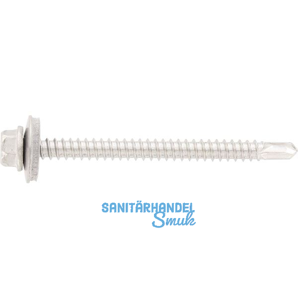 DIN7504K 5.5x 38 Edelstahl A2 Sechskantbohrschraube mit Scheibe � 16 mm