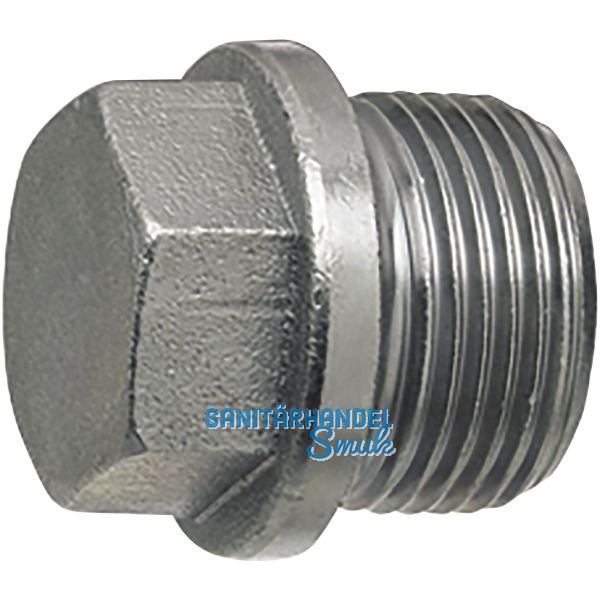 DIN910 5.8 M26x1.5 verzinkt Verschlussschraube metrisches Feingewinde