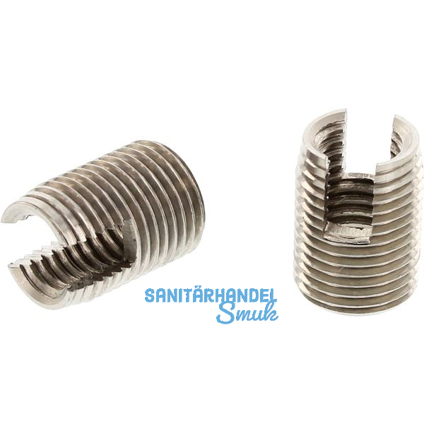 Gewindeeins�tze selbstschneidend M 6 Edelstahl 1.4305