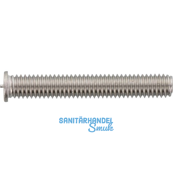 ISO13918-1 SZ M 3x 8 Edelstahl A2-50 Schwei�bolzen mit Spitzenz�ndung