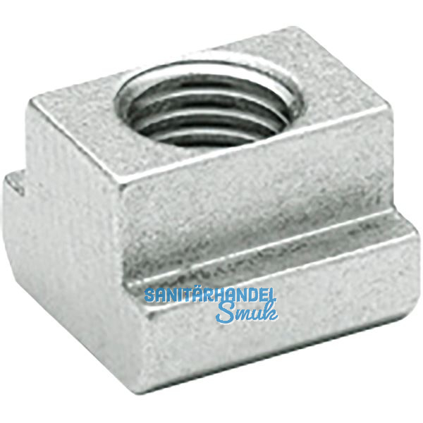 T-Nutenstein (Mutter f�r T-Nuten) DIN508 KL 8 M6 - verzinkt A2K