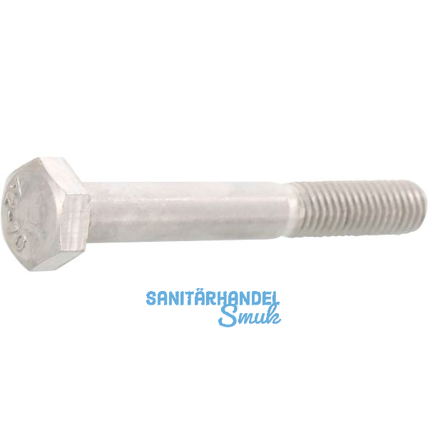 DIN931 M10x 65 Edelstahl A4-70 Sechskantschraube mit Schaft