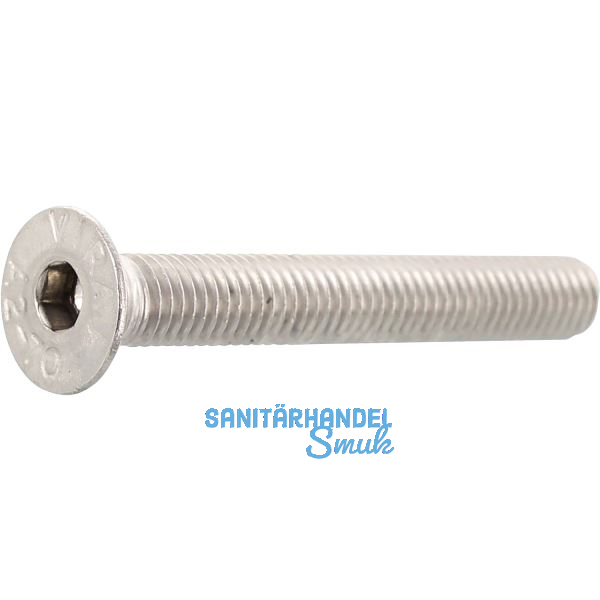 ISO10642 M16x 80 Edelstahl A4-070 Senkschraube mit Innensechskant (~DIN7991)