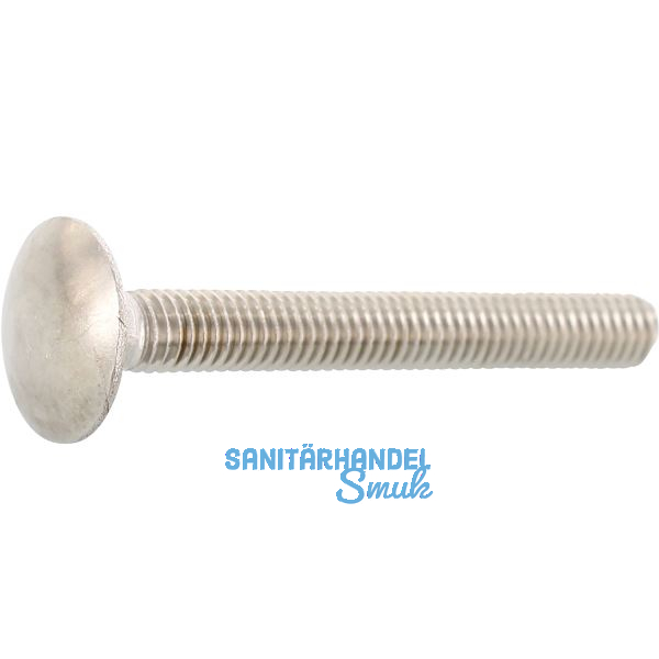 DIN603 M10x 30 Edelstahl A4 Torbandschraube ohne Mutter