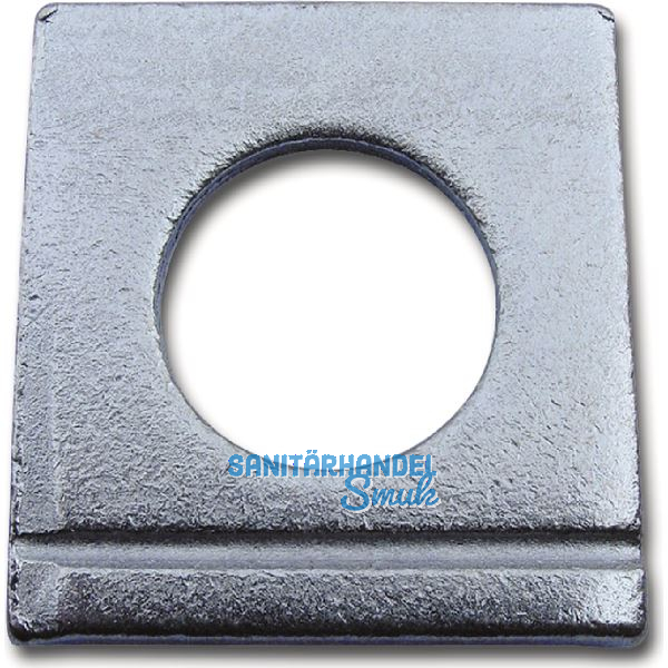 DIN435 M10 verzinkt Scheibe f�r I-Tr�ger Neigung 14 %