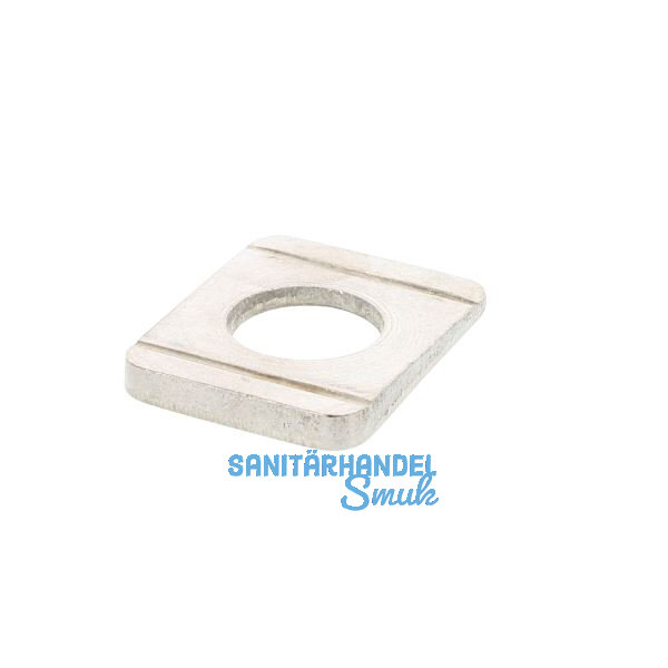 DIN434 M12 Edelstahl A4 Scheibe f�r U-Tr�ger Neigung 8 %