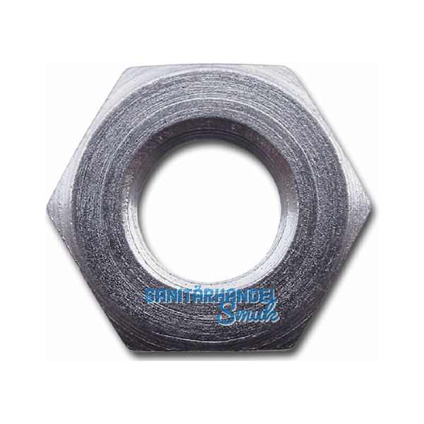 DIN431 14H G 1/4" verzinkt Rohrmutter f�r Rohrgewinde