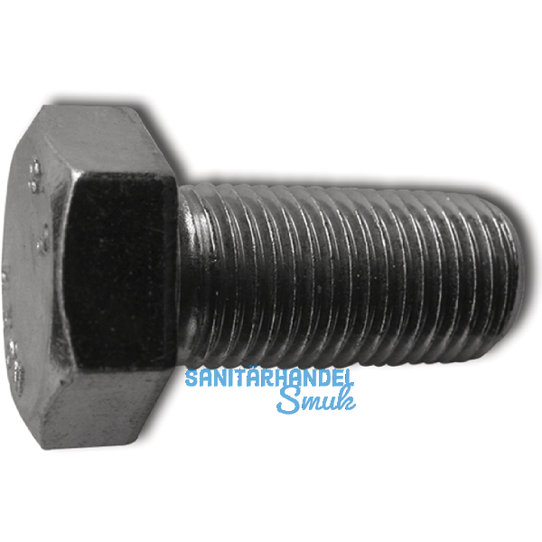 DIN961 8.8 M24x2.0 x 50 blank 6kt-Feingewindeschrauben ohne Schaft (ISO8676)