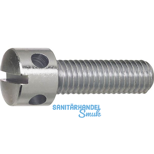 DIN404 M 5x 16 verzinkt Kreuzlochschraube mit Schlitz