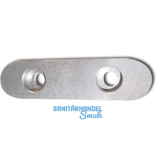 DIN6885E C45K 16x10x 70 blank Passfeder rundstirnig mit 2 Bohrungen