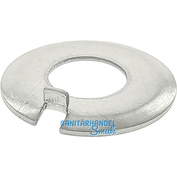 DIN432 31.0 mm verzinkt Sicherungsblech mit Nase