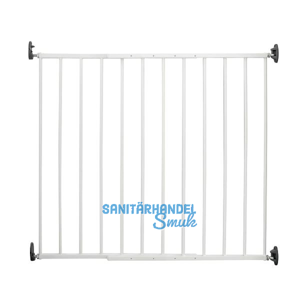 T�r- und Treppenschutzgitter Basic H 75 X B 68 - 106 cm, Stahl wei�